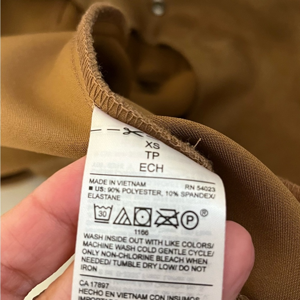 Women's Camel Brown Jacket - Picture 5 of 5